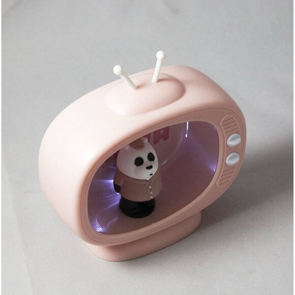 We Bare Bears Collection 4.0 LED Pan Pan Pink TV Night Light Cartoon Network - Picture 4 of 9
